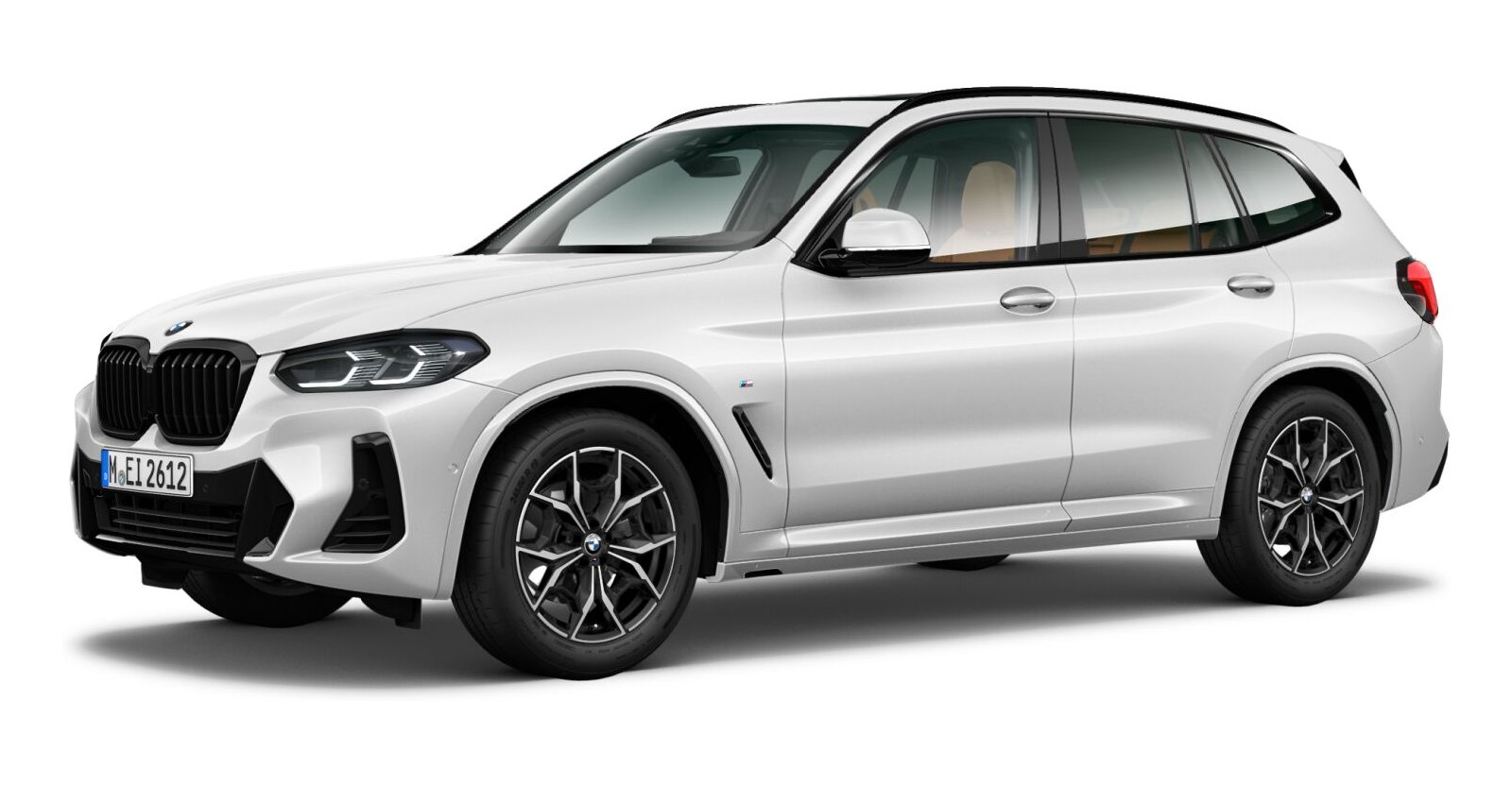 BMW BMW X in Weiß von vorne