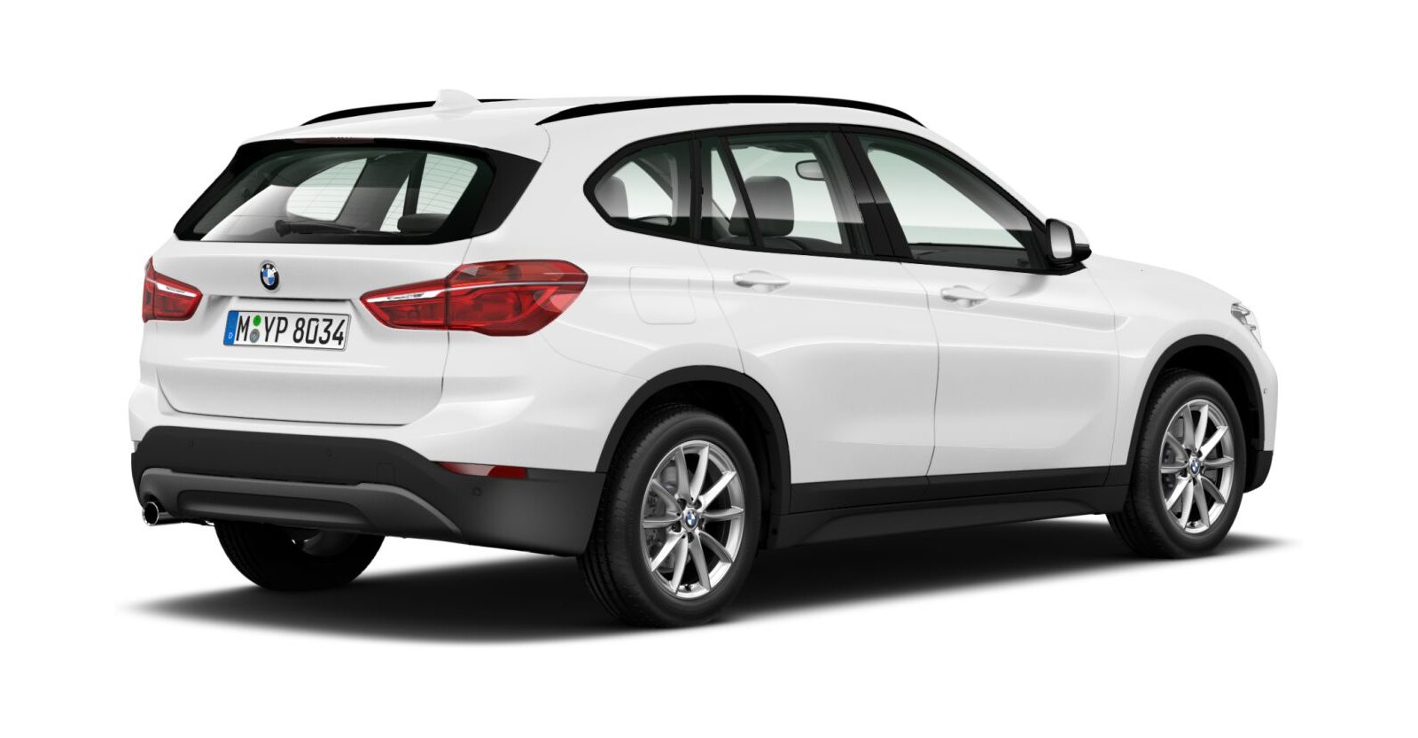 BMW BMW X in Weiß von hinten
