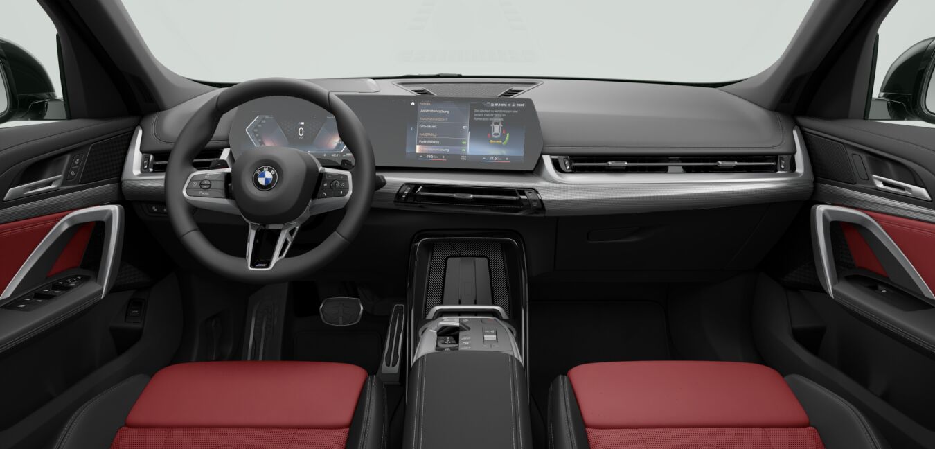 BMW BMW X im Innenraum von vorne
