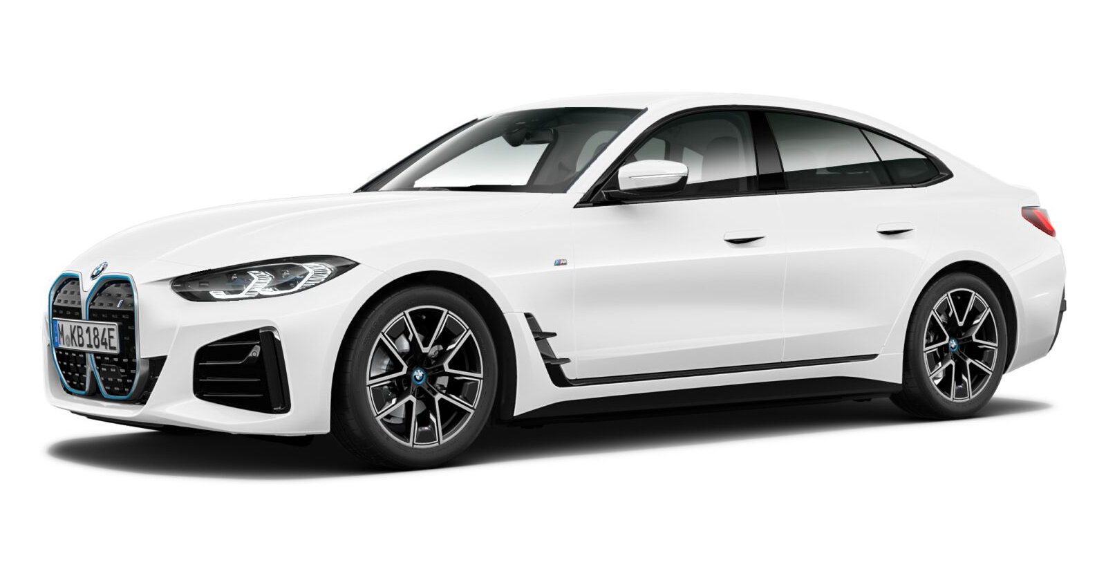 BMW BMW I in Weiß von vorne BMW BMW I in Weiß von vorne