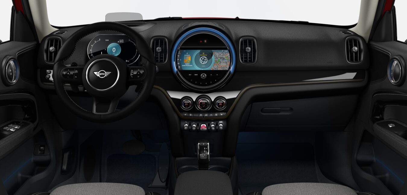 MINI MINI Countryman im Innenraum von vorne