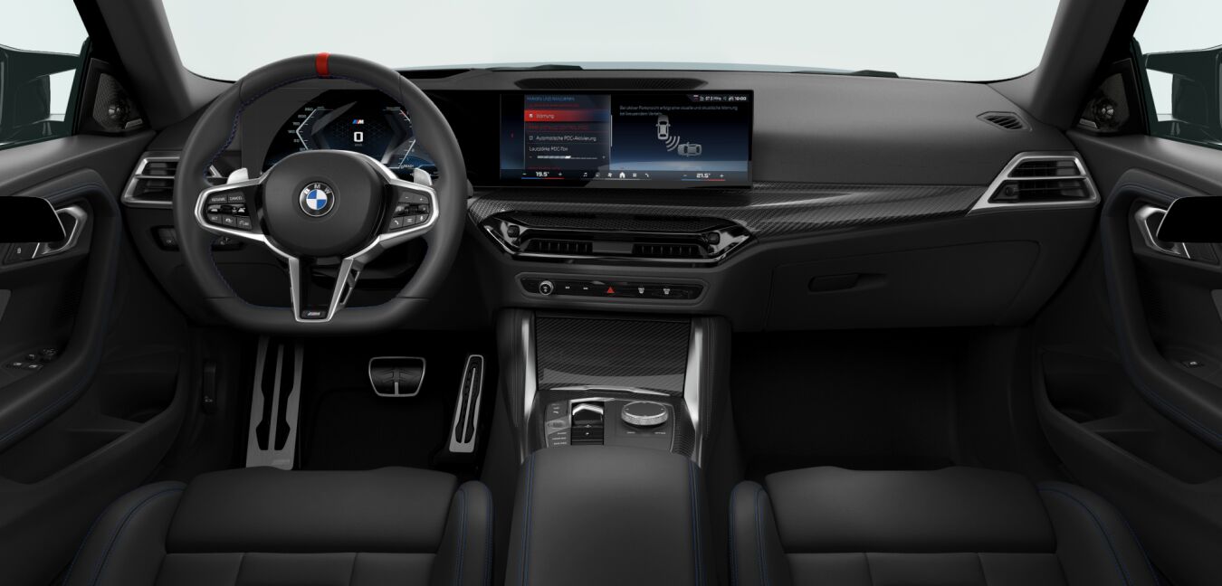 BMW BMW 2er im Innenraum von vorne