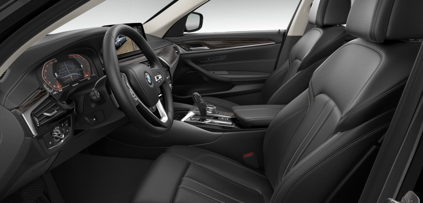 BMW BMW 5er im Innenraum seitlich
