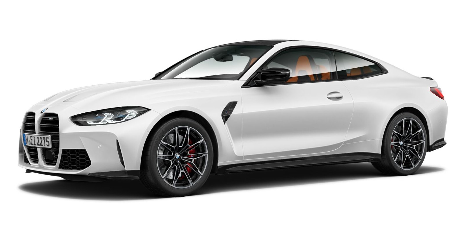 BMW BMW M in Weiß von vorne BMW BMW M in Weiß von vorne