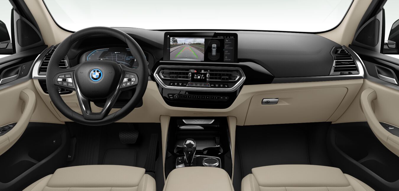 BMW BMW X im Innenraum von vorne