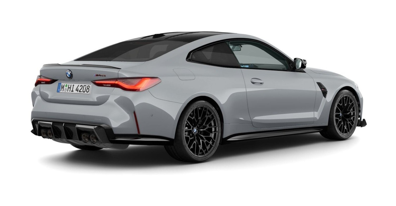 BMW BMW M in Grau von hinten BMW BMW M in Grau von hinten
