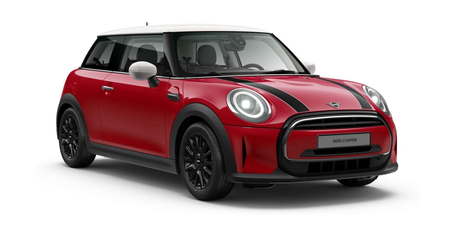 MINI MINI 3-Türer in Rot von vorne