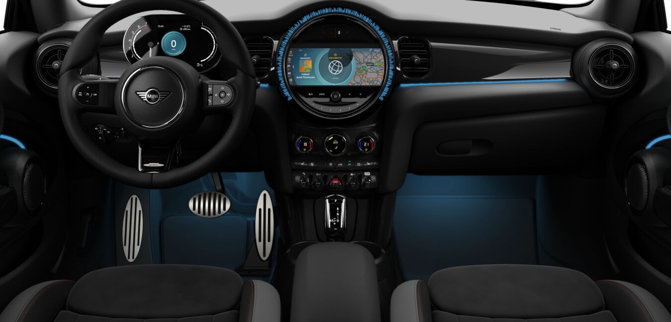 MINI MINI Cabrio im Innenraum von vorne