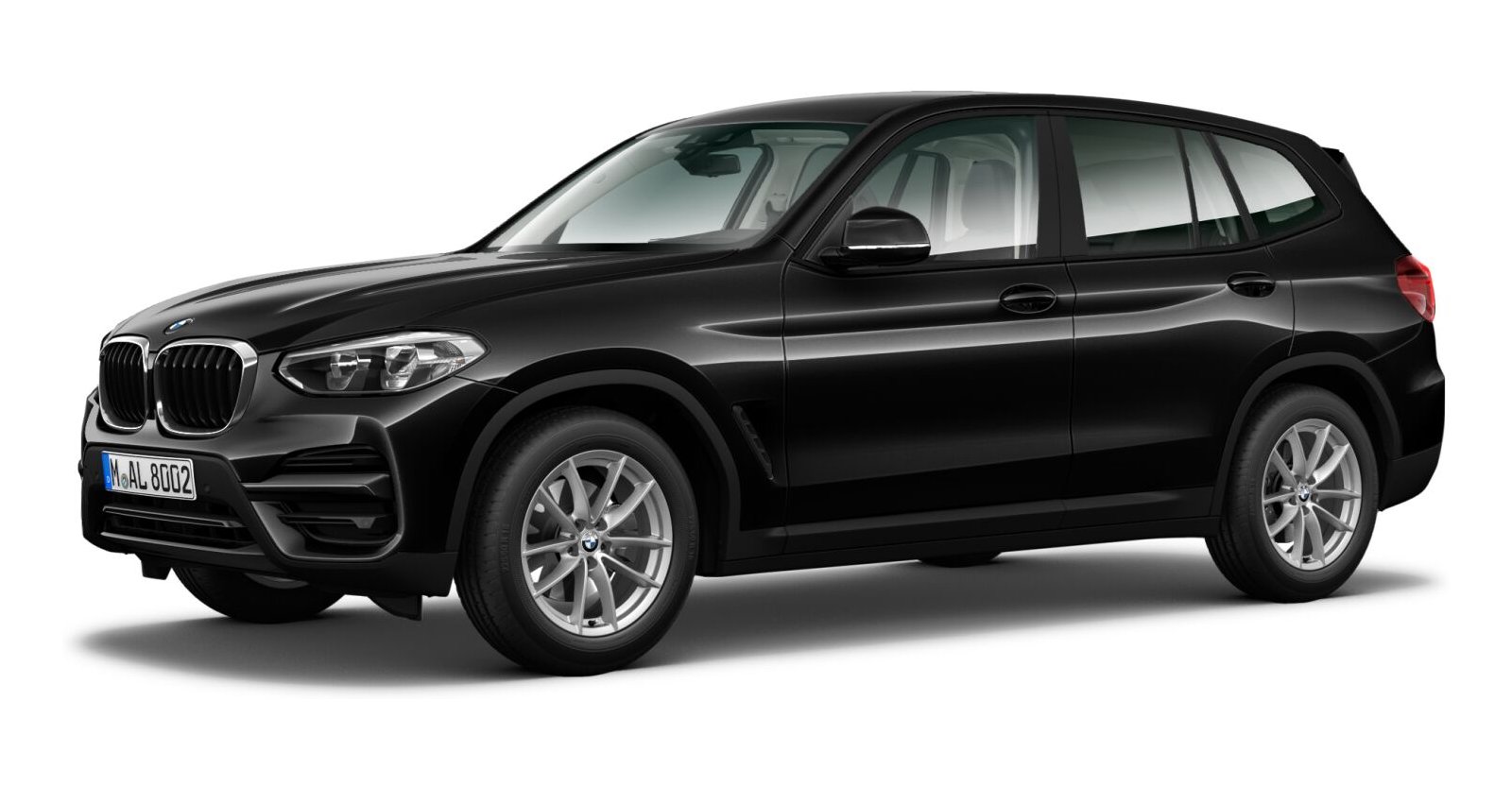 BMW BMW X in Schwarz von vorne BMW BMW X in Schwarz von vorne