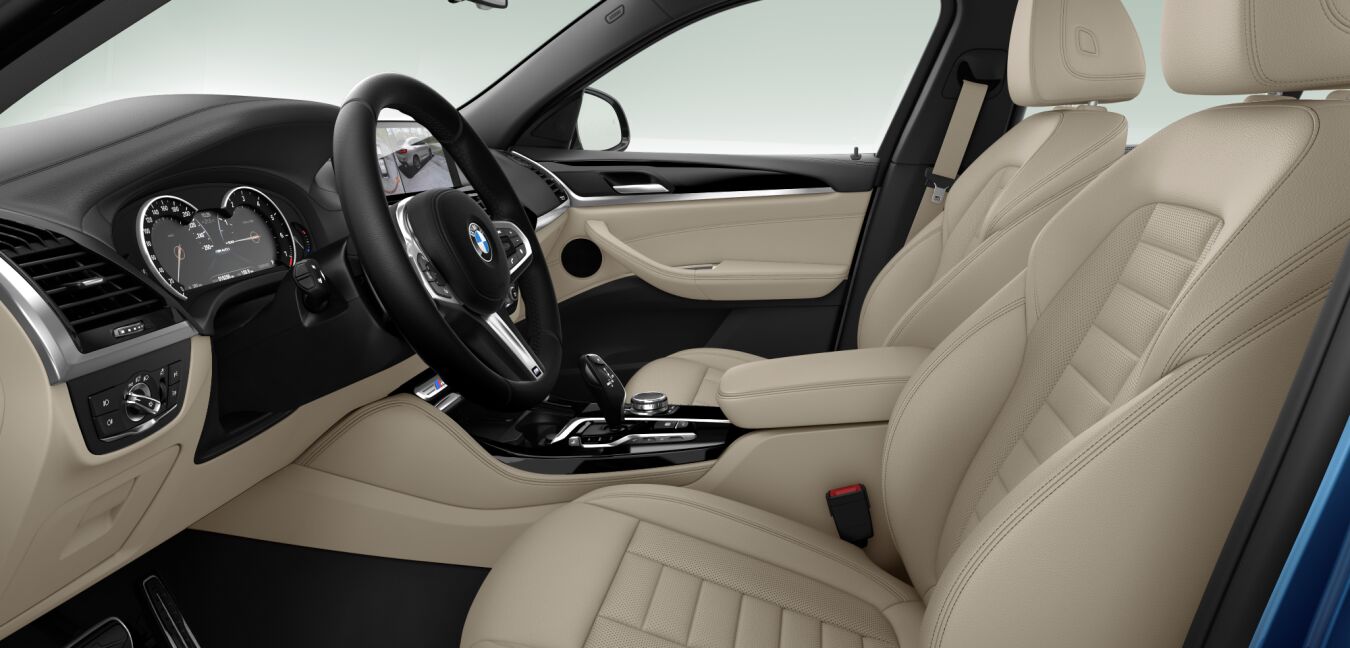 BMW BMW X im Innenraum seitlich