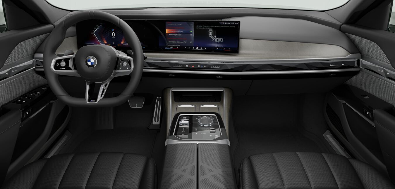 BMW BMW 7er im Innenraum von vorne BMW BMW 7er im Innenraum von vorne