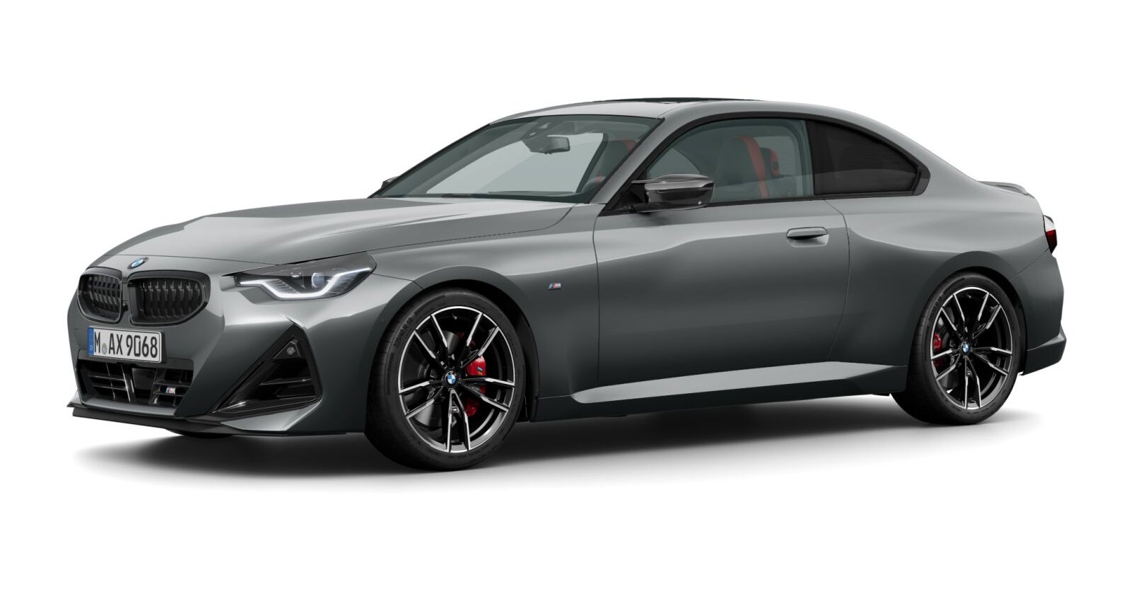 BMW BMW 2er in Grau von vorne