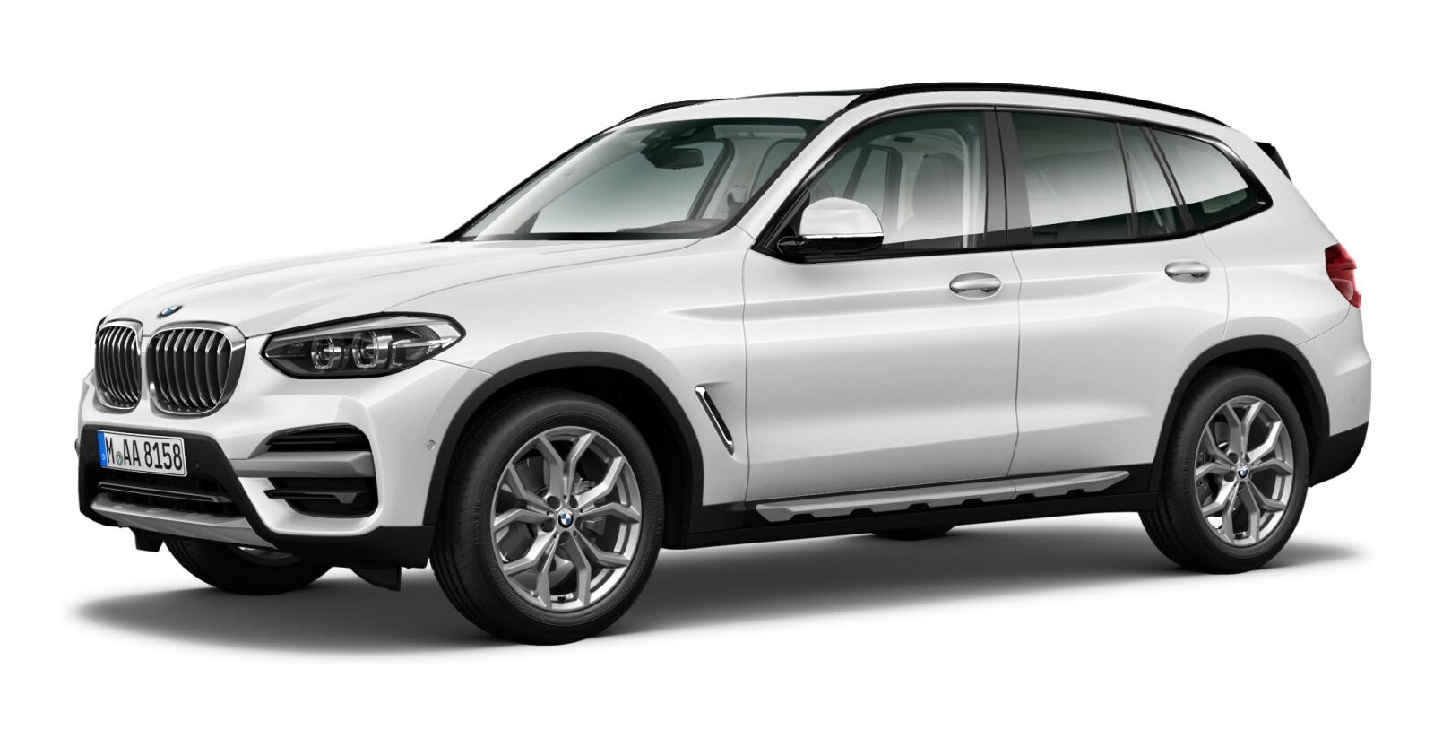 BMW BMW X in Weiß von vorne BMW BMW X in Weiß von vorne