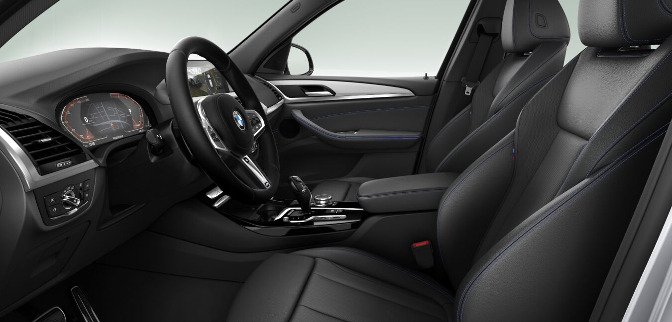BMW BMW X im Innenraum seitlich