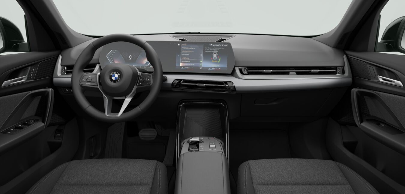 BMW BMW X im Innenraum von vorne