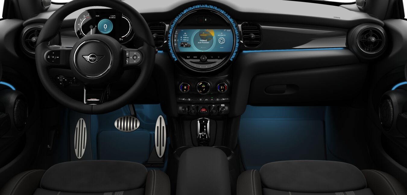 MINI MINI 3-Türer im Innenraum von vorne MINI MINI 3-Türer im Innenraum von vorne