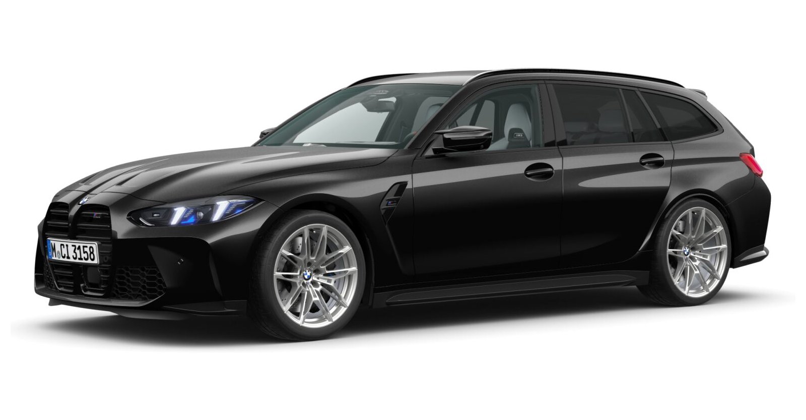BMW BMW M in Schwarz von vorne