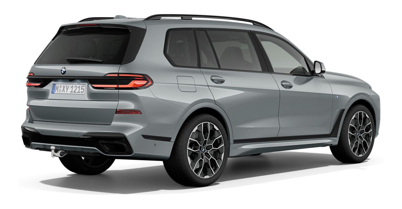 BMW BMW X in Grau von hinten BMW BMW X in Grau von hinten