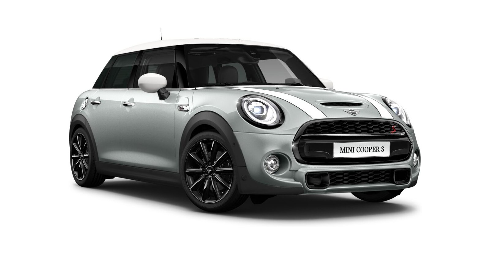 MINI MINI 5-Türer in Silber von vorne