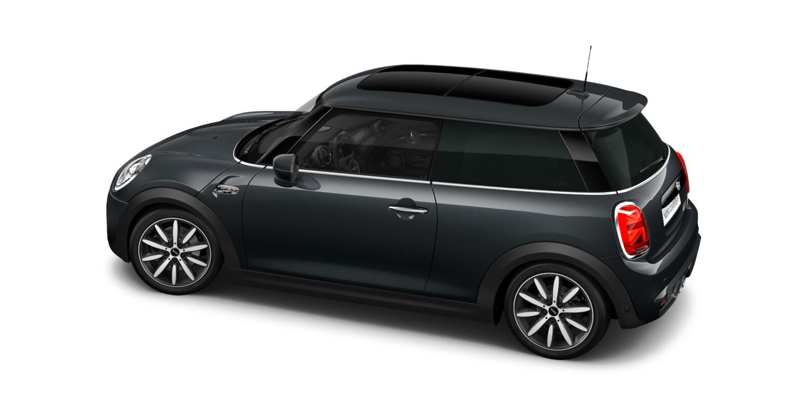 MINI MINI 3-Türer in Grau von hinten
