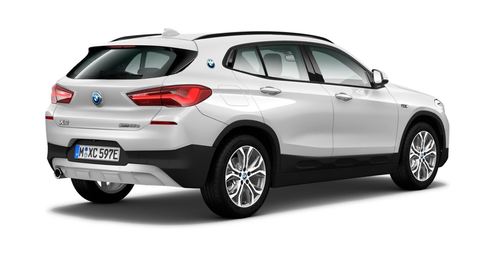 BMW BMW X in Weiß von hinten
