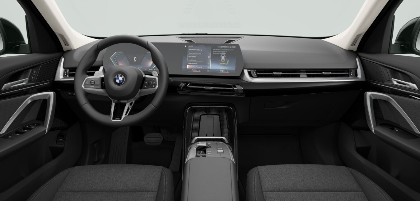 BMW BMW X im Innenraum von vorne