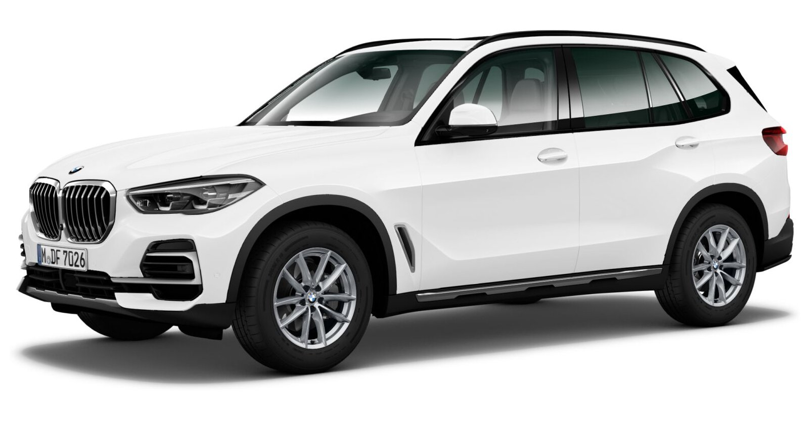 BMW BMW X in Weiß von vorne BMW BMW X in Weiß von vorne