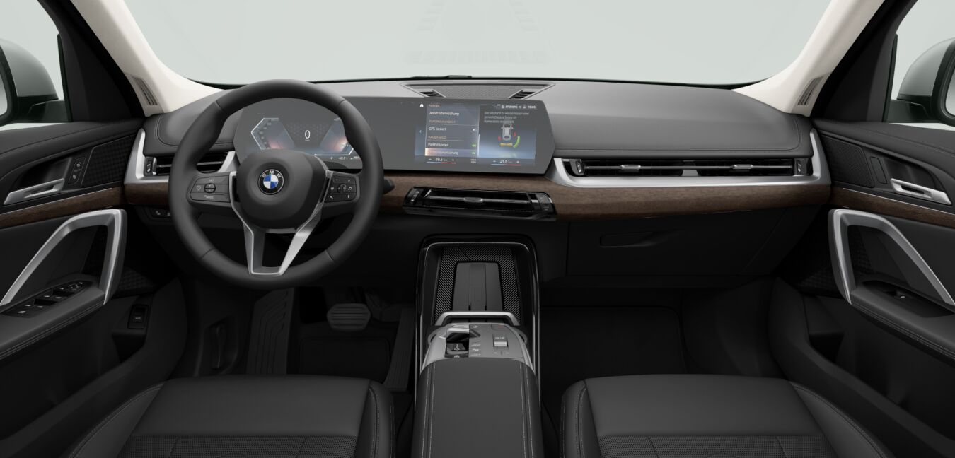 BMW BMW X im Innenraum von vorne
