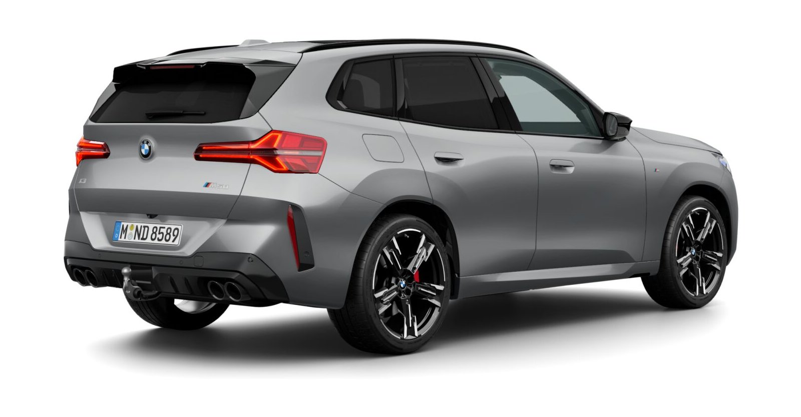BMW BMW X in Grau von hinten BMW BMW X in Grau von hinten