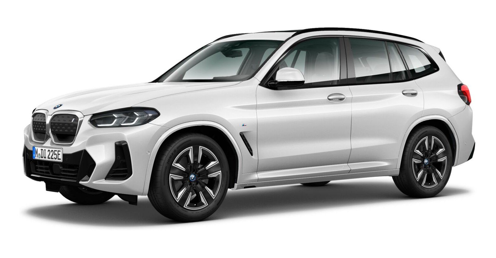 BMW BMW I in Weiß von vorne BMW BMW I in Weiß von vorne
