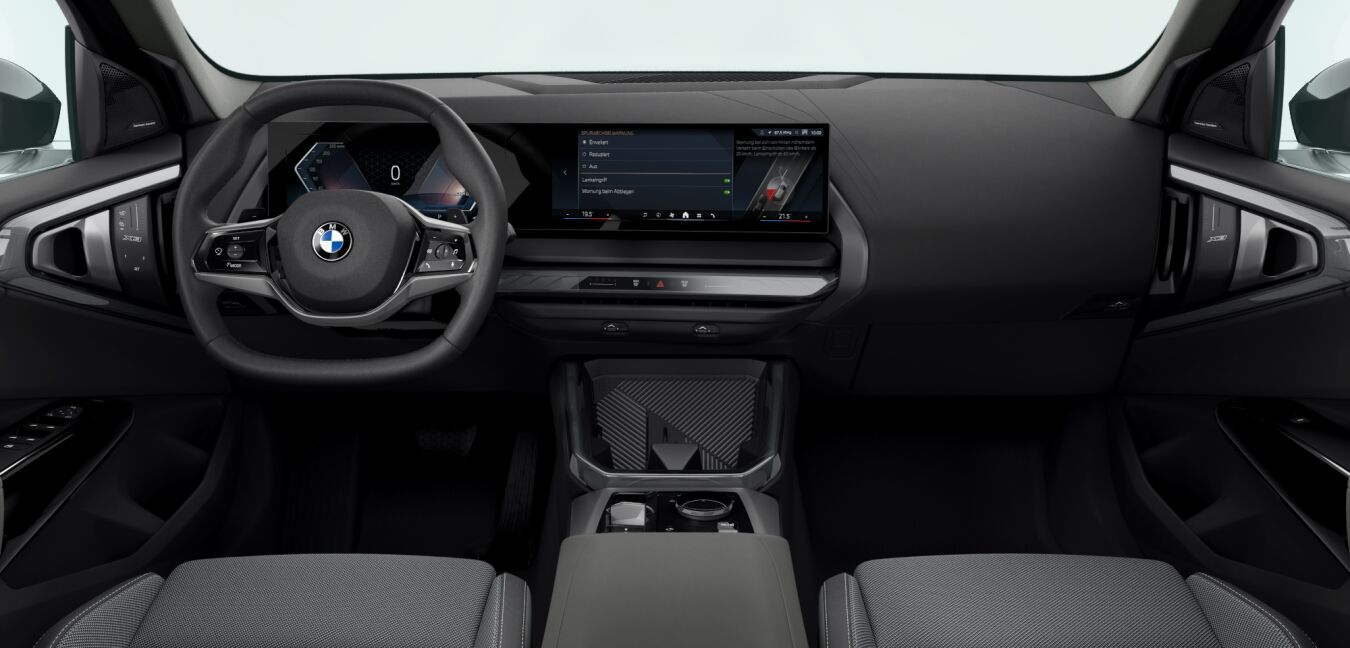 BMW BMW X im Innenraum von vorne