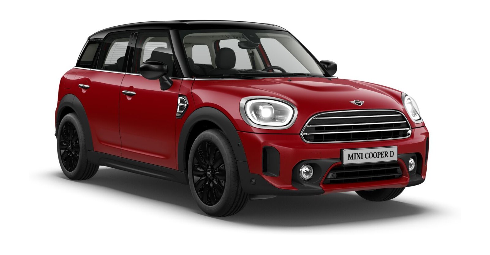 MINI MINI Countryman in Rot von vorne