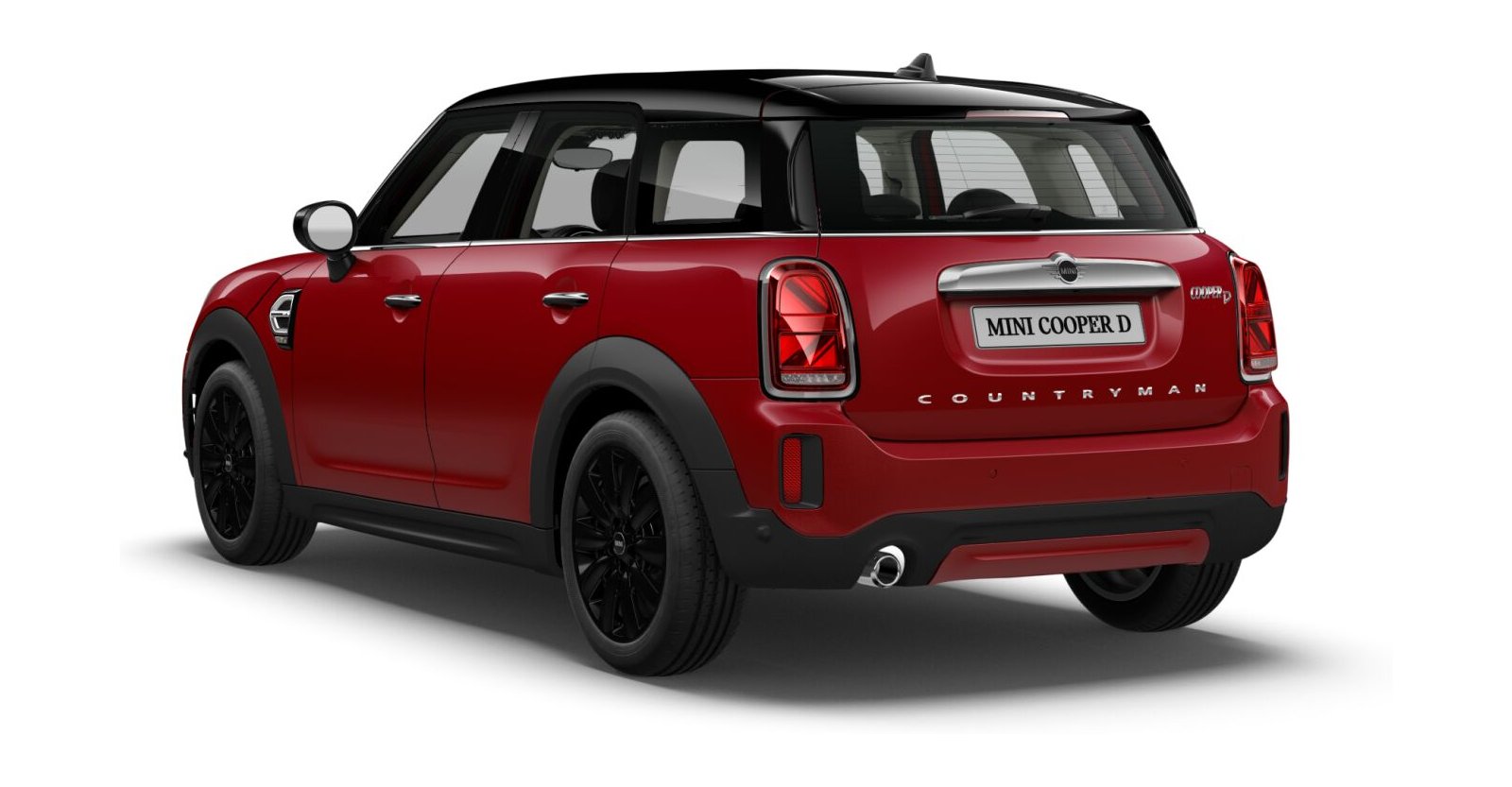 MINI MINI Countryman in Rot von hinten