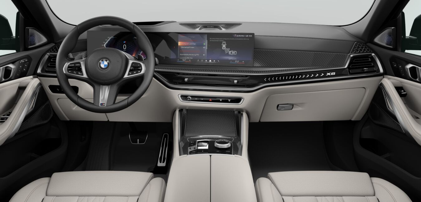 BMW BMW X im Innenraum von vorne