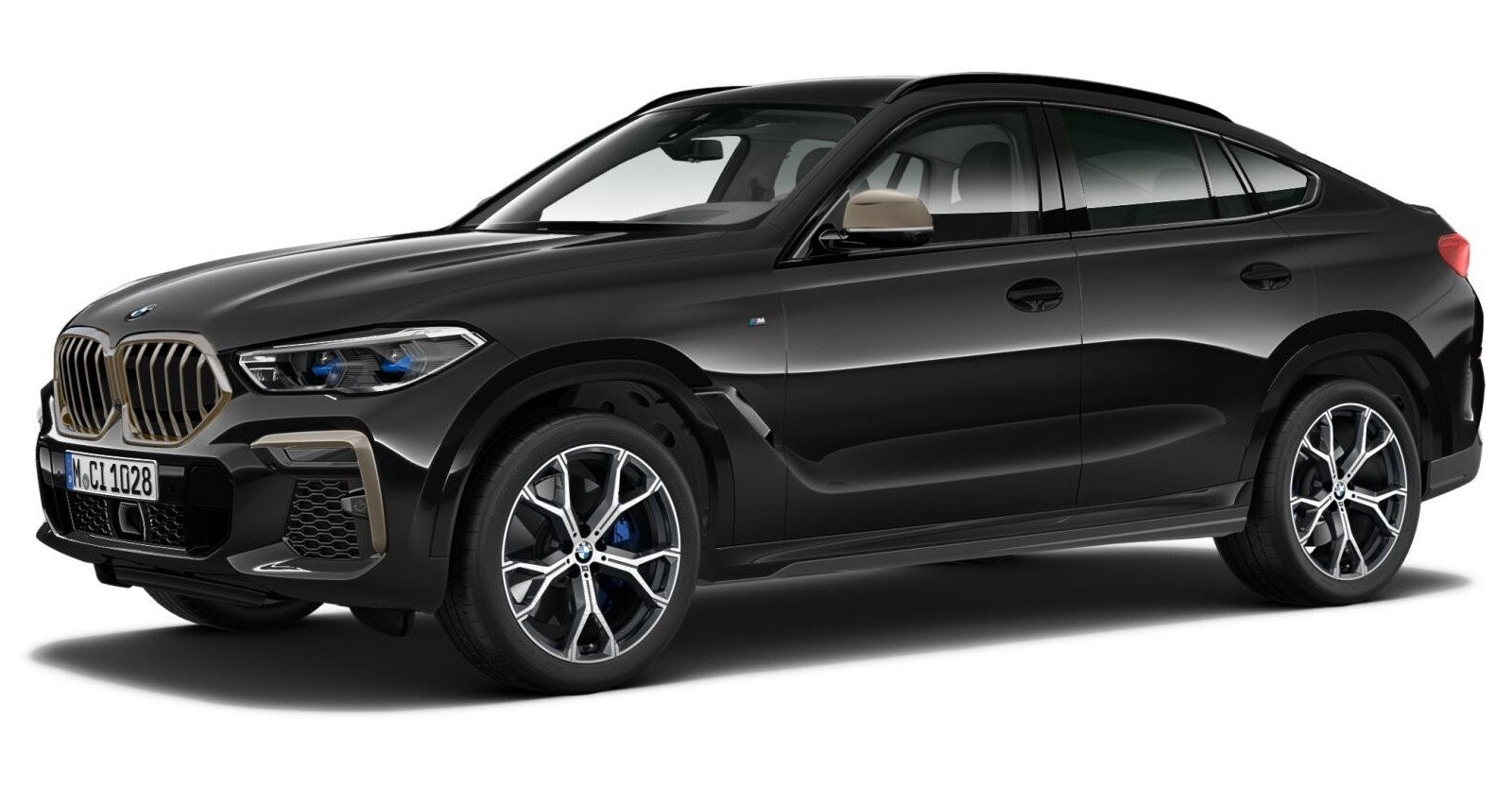 BMW BMW X in Schwarz von vorne BMW BMW X in Schwarz von vorne