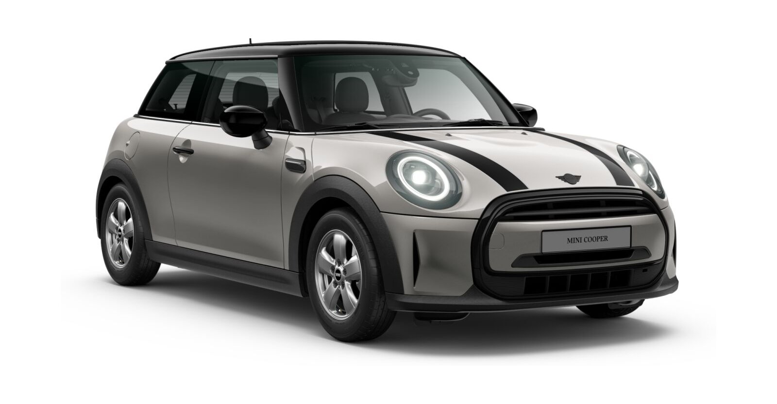 MINI MINI 3-Türer in Silber von vorne MINI MINI 3-Türer in Silber von vorne