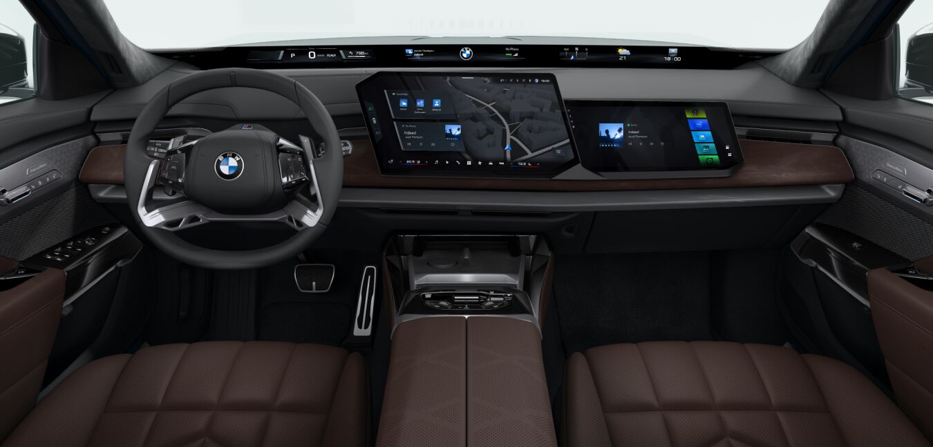 BMW BMW 7er im Innenraum von vorne
