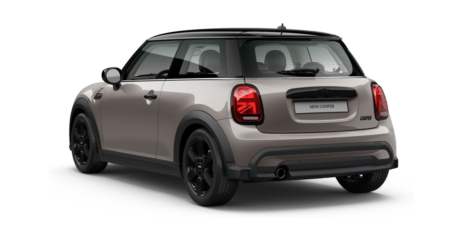 MINI MINI 3-Türer in Grau von hinten
