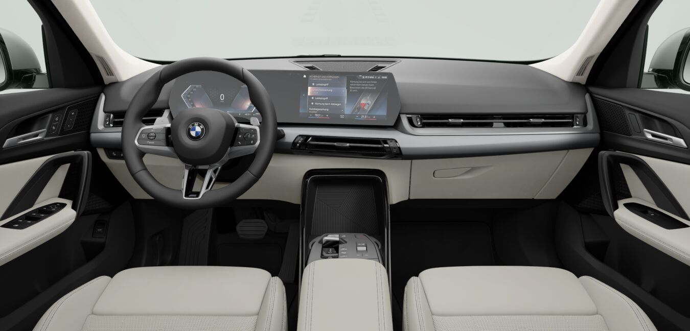 BMW BMW X im Innenraum von vorne