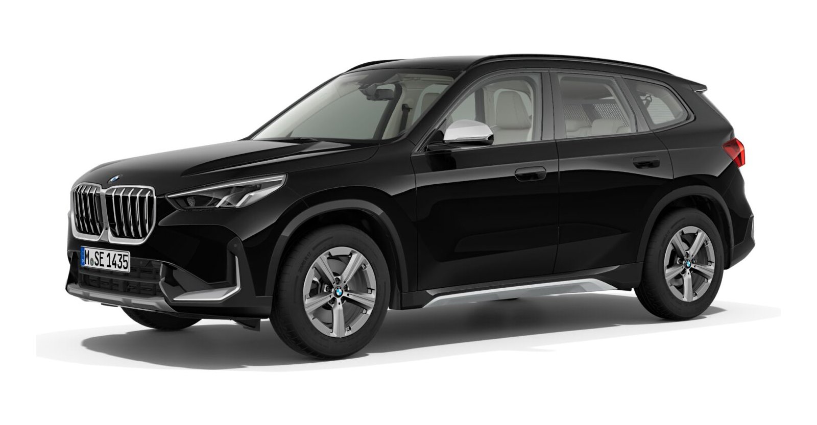 BMW BMW X in Schwarz von vorne