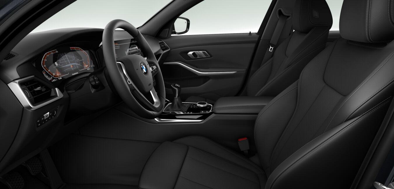 BMW BMW 3er im Innenraum seitlich