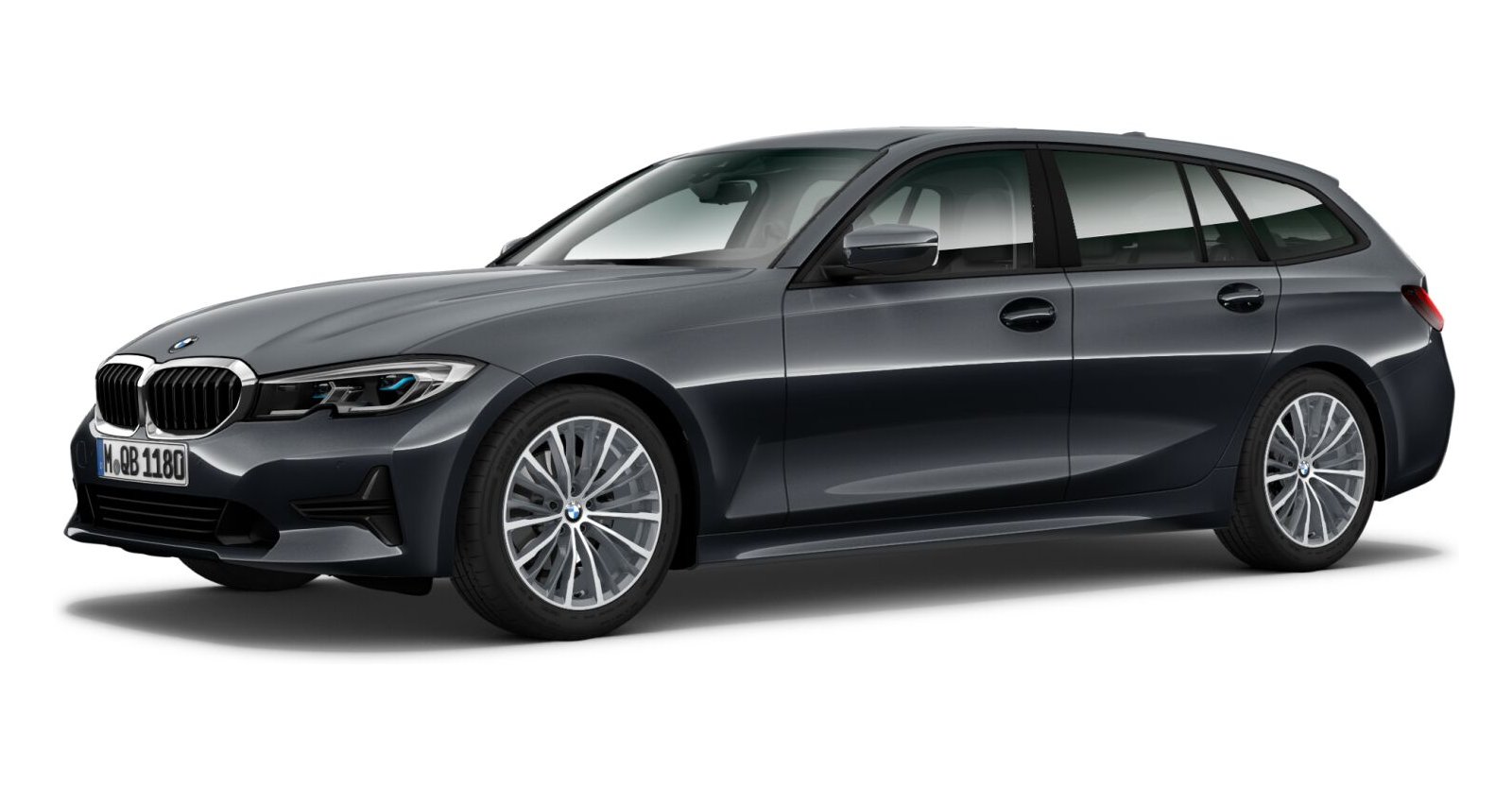 BMW BMW 3er in Grau von vorne