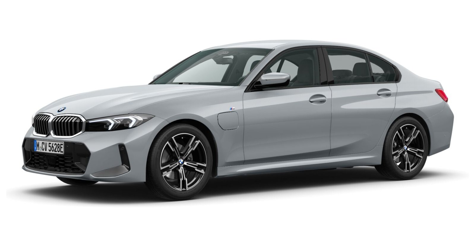 BMW BMW 3er in Grau von vorne