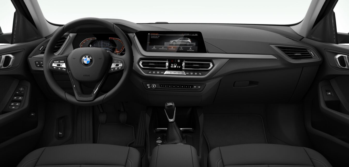 BMW BMW 1er im Innenraum von vorne BMW BMW 1er im Innenraum von vorne