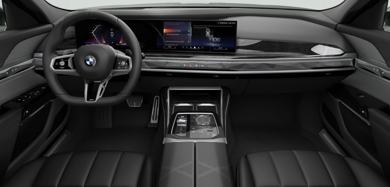 BMW BMW 7er im Innenraum von vorne