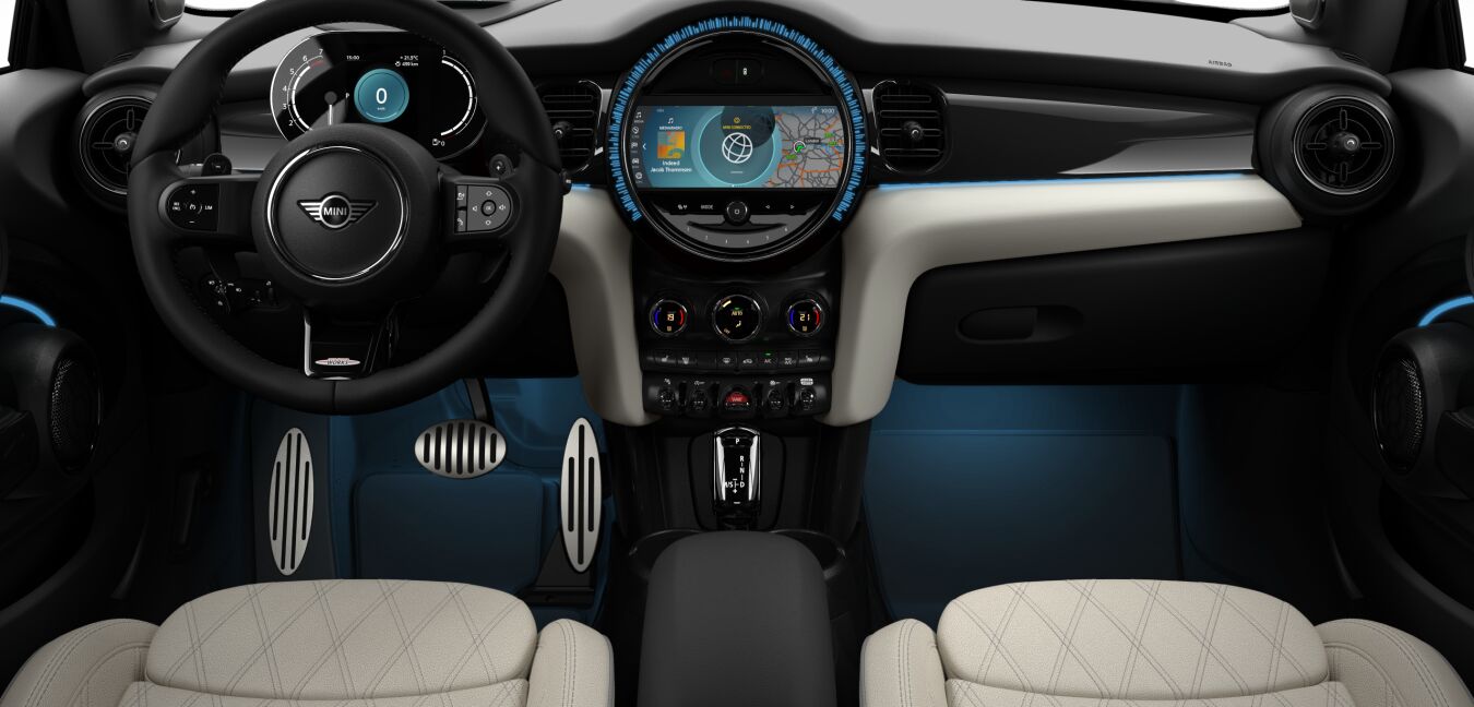 MINI MINI Cabrio im Innenraum von vorne