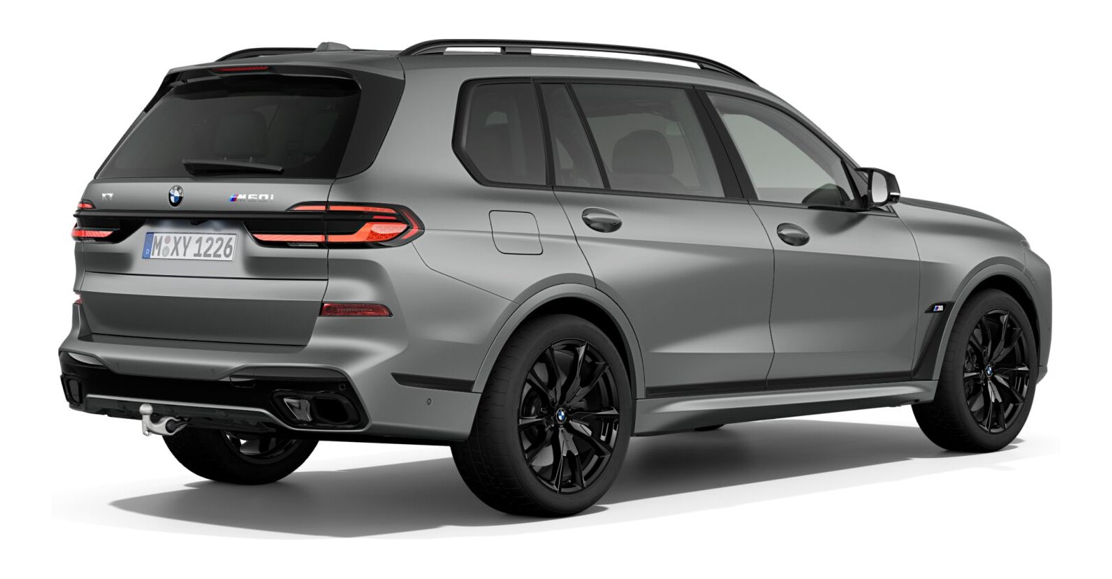 BMW BMW X in Grau von hinten BMW BMW X in Grau von hinten