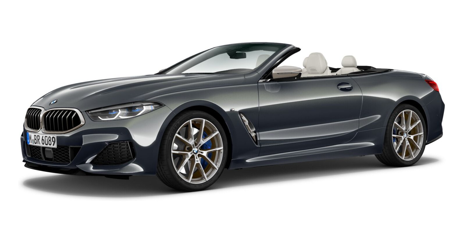 BMW BMW 8er in Grau von vorne BMW BMW 8er in Grau von vorne