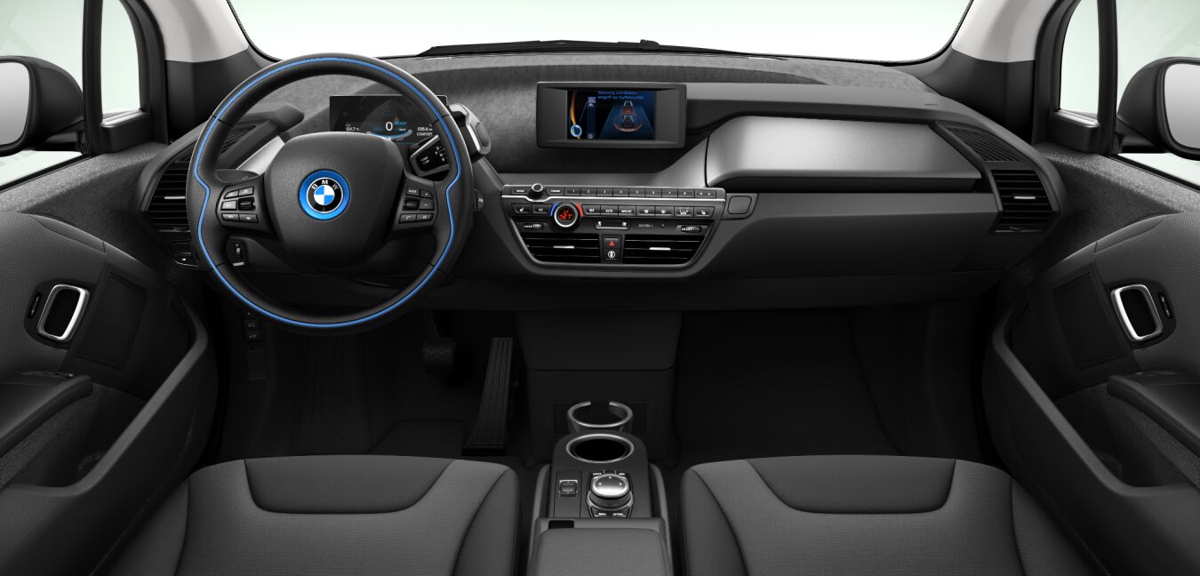 BMW BMW I im Innenraum von vorne
