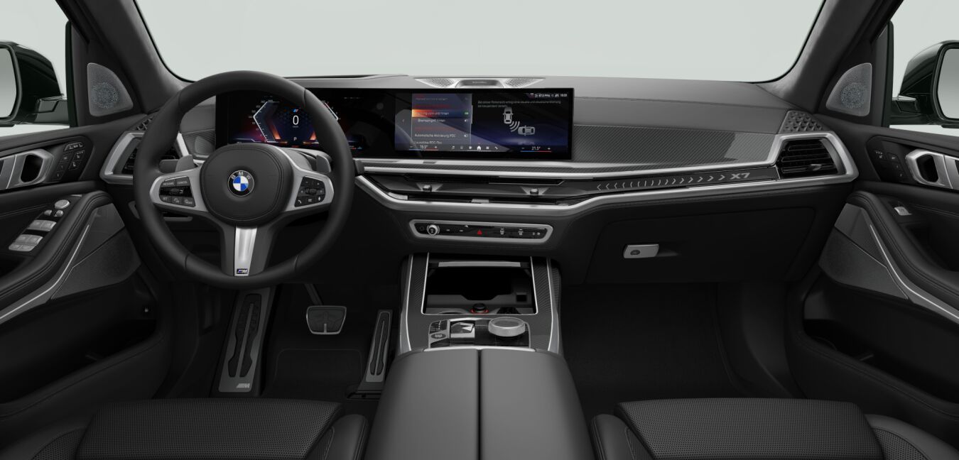 BMW BMW X im Innenraum von vorne